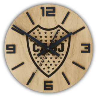 Reloj de Pared ESCUDO BOCA 30cm, 40cm