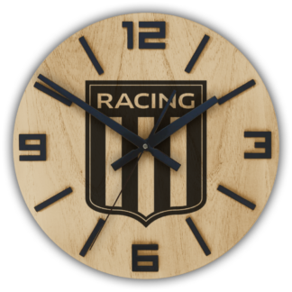 Reloj de Pared ESCUDO RACING 30cm, 40cm