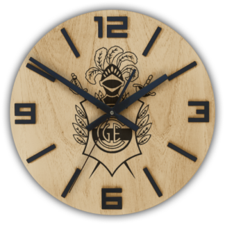 Reloj de Pared ESCUDO GIMNASIA DE LA PLATA 30cm, 40cm