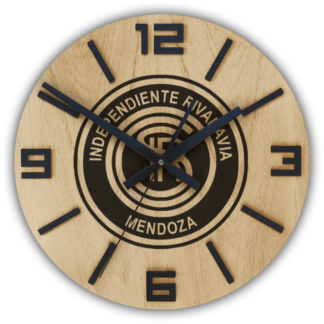 Reloj de Pared ESCUDO INDEPENDIENTE RIVADAVIA 30cm, 40cm