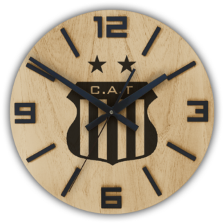 Reloj de Pared ESCUDO TALLERES CÓRDOBA 30cm, 40cm