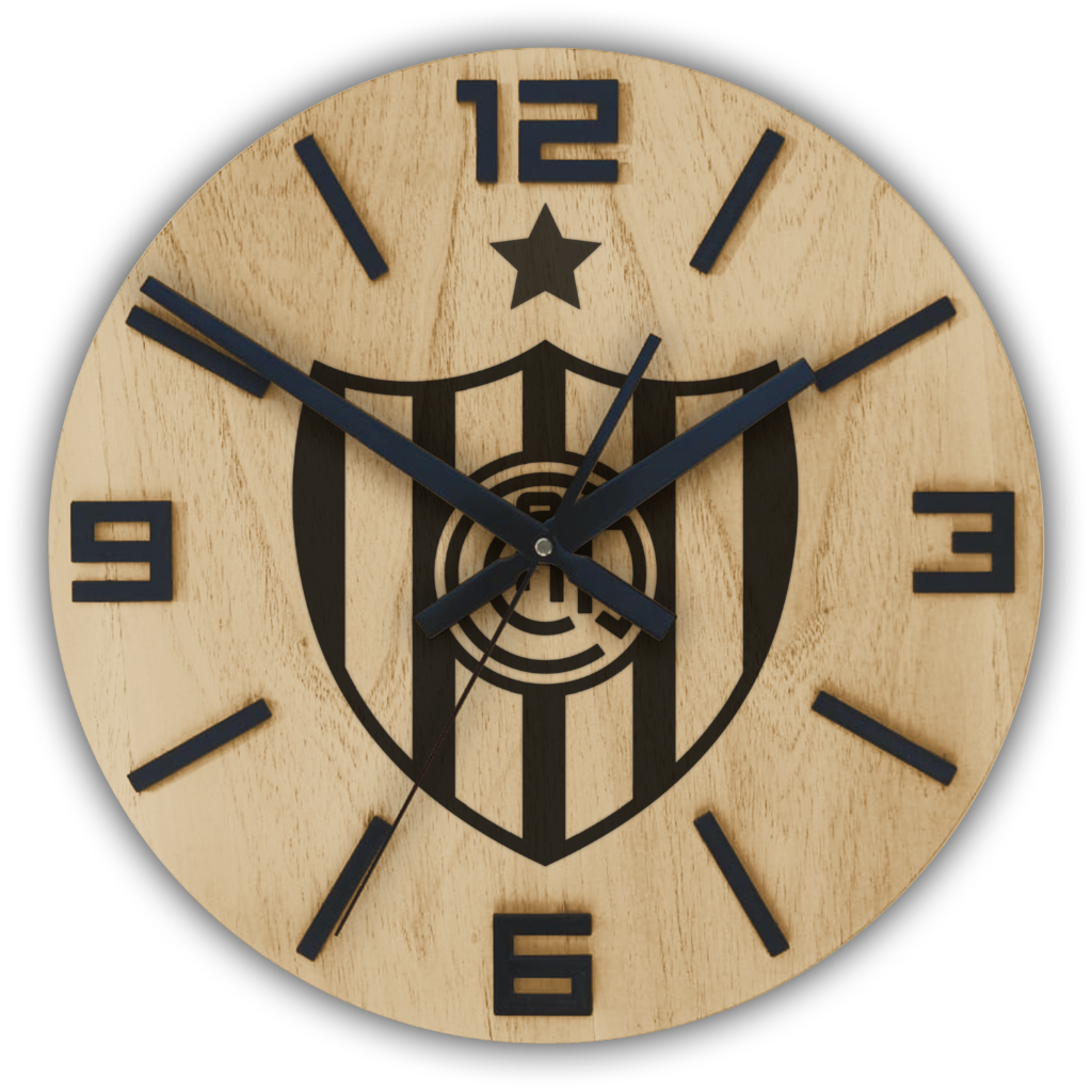 Reloj de Pared ESCUDO CHACARITA 30cm, 40cm