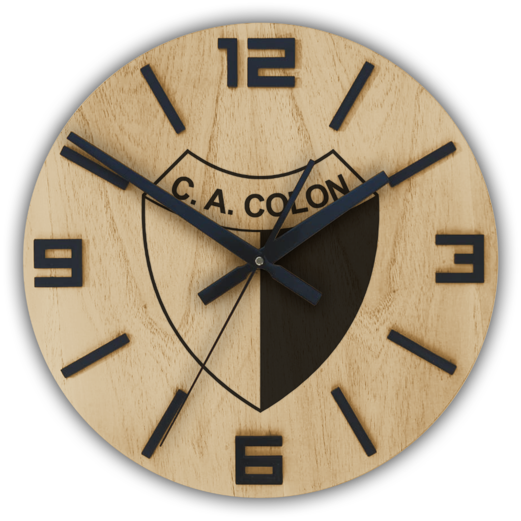 Reloj de Pared ESCUDO COLÓN SANTA FE 30cm, 40cm