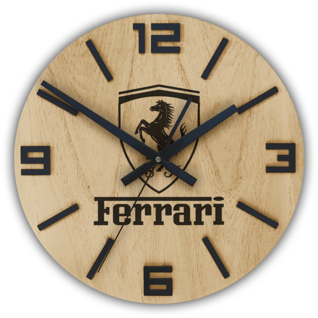 Reloj de Pared FERRARI 30cm, 40cm