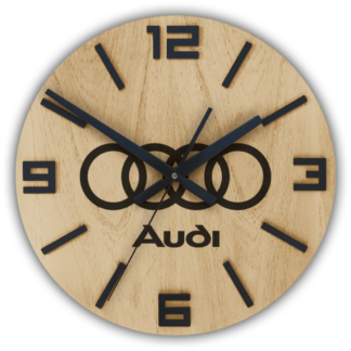 Reloj de Pared AUDI 30cm, 40cm