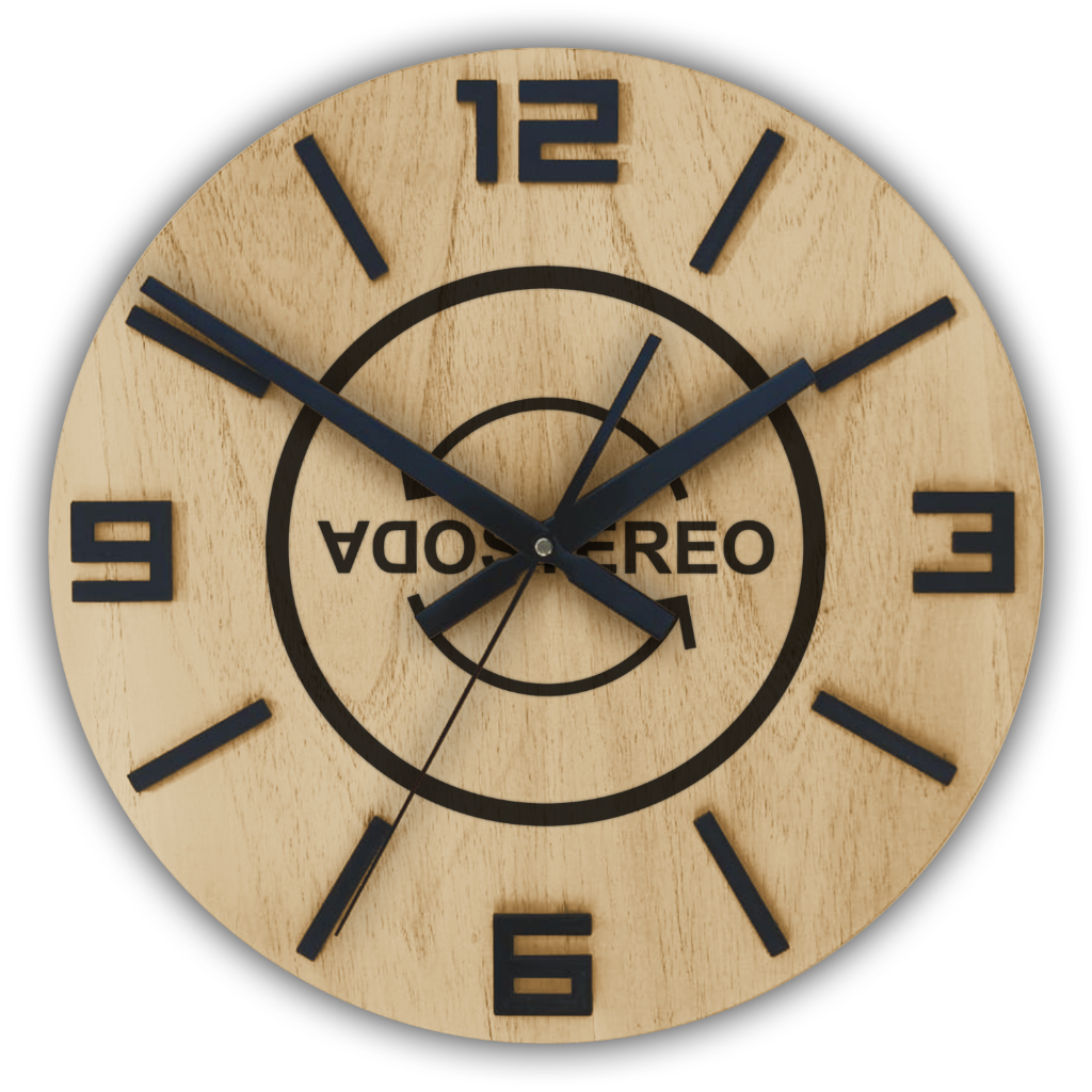 Reloj de Pared SODA STEREO 30cm, 40cm