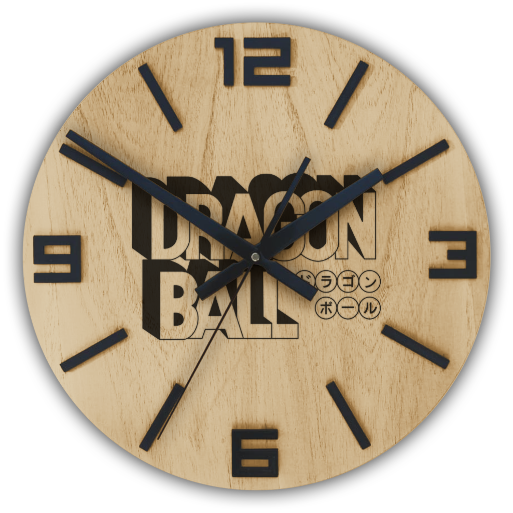 Reloj de Pared DRAGON BALL LOGO 30cm, 40cm