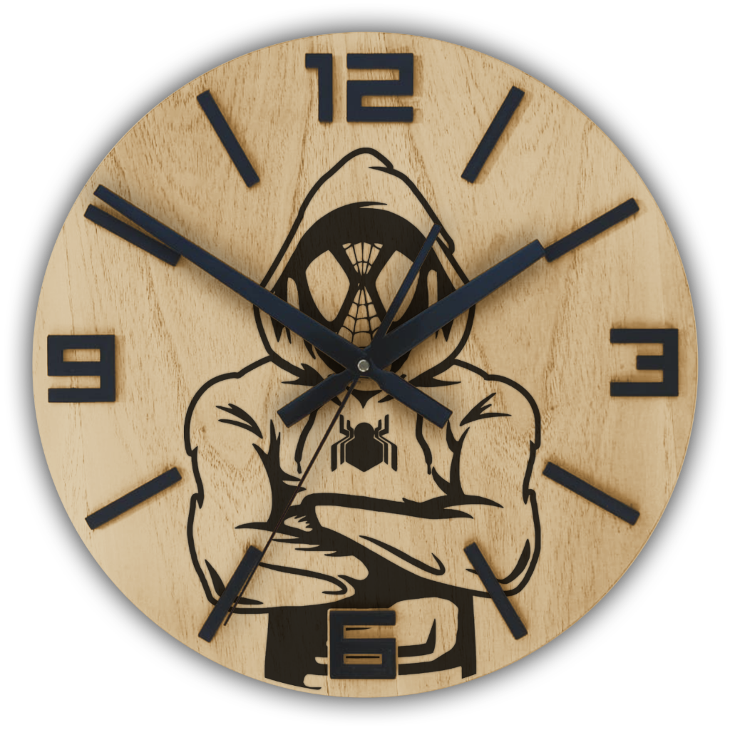 Reloj de Pared SPIDERMAN BUZO 30cm, 40cm
