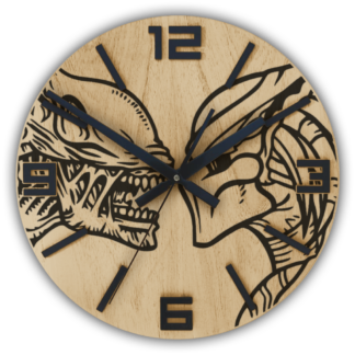Reloj de Pared ALIEN VS DEPREDADOR 30cm, 40cm