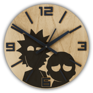 Reloj de Pared RICK AND MORTY 30cm, 40cm