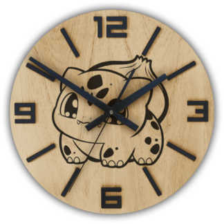 Reloj de Pared BULBASAUR 30cm, 40cm