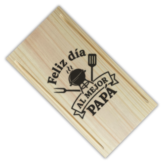 Tabla Rectangular Pino EL MEJOR PAPÁ