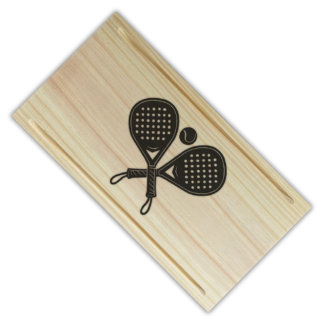 Tabla Rectangular Pino ESCUDO PÁDEL