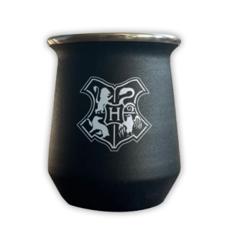 Mate Acero Tipo Stanley HARRY POTTER ESCUDO CASAS
