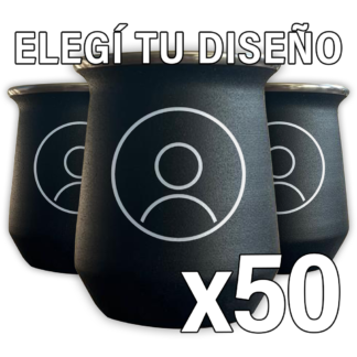 Mates Acero Tipo “Stanley” Personalizados x50u.