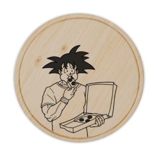 Tabla Pizzera 35cm GOKU