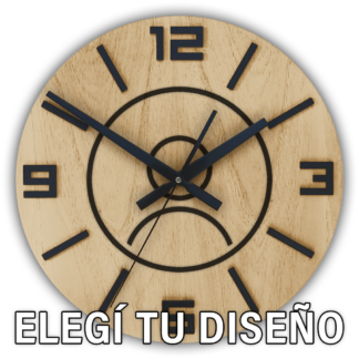 Reloj de Pared Personalizado 30cm, 40cm